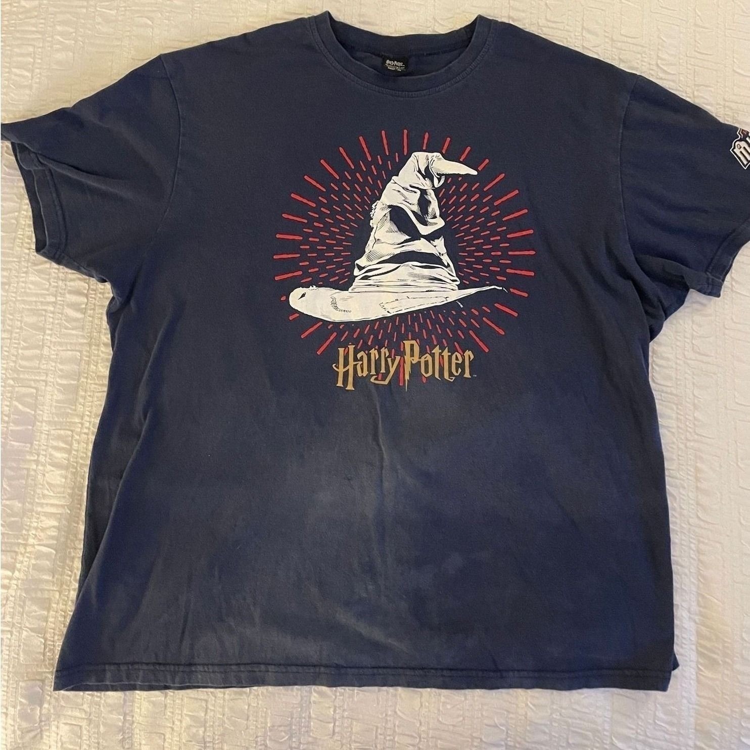 Harry Potter & San Antonio Missions Baseball T-Shirt Size 2xl Sorting Hat Tee